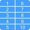 Schulte Quadrate Spiel