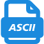 Tableau de références croisées ASCII