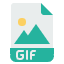 Online GIF image decomposition