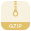 การเข้ารหัส/ถอดรหัส Gzip